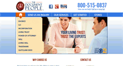Desktop Screenshot of documentpeople.net